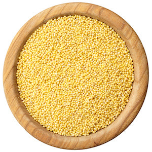 MILLET, HULLED, ORGANIC       25 LB